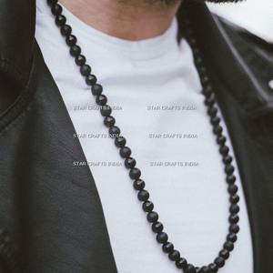 สร้อยคอเรซินแฟชั่นงานทำมือคุณภาพสูงสร้อยคอประดับลูกปัดเรซินหลากสีเครื่องประดับผู้หญิงขัดเงามาก - Product Image 6