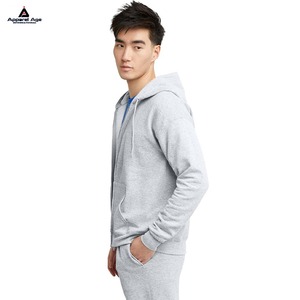 OEM sang trọng dây kéo hoodie 100% cotton 500gsm pháp Terry Heavyweight đồng bằng nén lên người đàn ông Boxy cắt Hoodies tùy chỉnh in ấn - Product Image 2