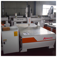 Máquina Router CNC Multifunción Económica con Control Mach3, Motor Paso a Paso, Eje Único para Madera/MDF/Acrílico/Aluminio 1325x1530mm