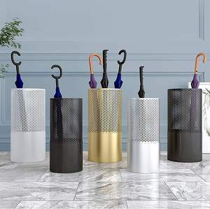 <b>Indoor</b> Home Decoration Metal <b>Umbrella</b> Storage Rack Iron <b>Umbrella</b> Holder <b>Stand</b> for Home Entryway - Product Image 3