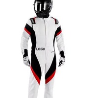 Veste de costume de course de Kart personnalisée une pièce de haute qualité hommes femmes salopette professionnelle combinaison de course ignifuge pour la dérive de voiture