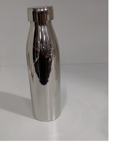 Drinking Juice Hotel Kitchen <b>Bottle</b> Hammered Design Metal Water <b>Bottle</b> for Drinking Water Fruit Water <b>Bottle</b> Insulated <b>Travel</b> - Product Image 4