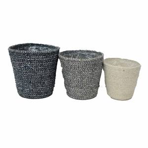 Cesta de Almacenamiento Ovalada de Yute 100% Calidad de Exportación - Decoración Ecológica para el Hogar, Color y Logotipo Personalizables, Uso Multiusos, Modelo GJP-J004 - Product Image 2