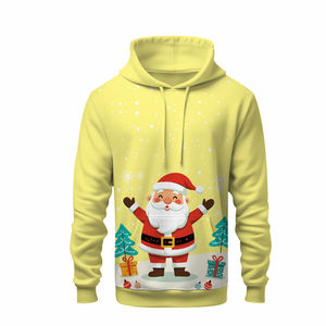 เสื้อฮู้ดดี้สไตล์วินเทจ ดีไซน์แฟชั่น ปักลาย ผ้าฝ้าย 100% คุณภาพสูง สตรีทแวร์ ทรงโอเวอร์ไซส์ มีกระเป๋า ลายพิมพ์ดิจิทัล สปอร์ต ฮิป - Product Image 5