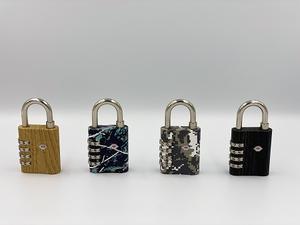 Bagages de valise à cadran à clé en alliage de Zinc à serrure à combinaison à 4 chiffres de haute sécurité avec cadenas à code métallique sécurisé - Product Image 4