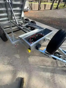 รถเทรลเลอร์ไฮดรอลิกรถไถ10Ton สำหรับงานหนักรถลาดเอียงด้านหลังและด้านข้าง - Product Image 2