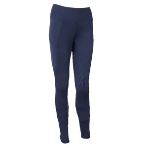 Pantalons de yoga de luxe pour filles noires Collants Full Horse Products - Product Image 2