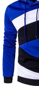 Sudadera con Capucha para Hombre, Estilo Moderno, Multicolor, Manga Larga, de la Mejor Calidad, Transpirable, de Algodón y Felpa, con Triple Color - Product Image 6