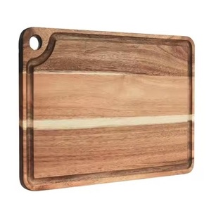 Planche à découper en bois d'acacia rectangulaire en gros planche à découper en bois personnalisée en vrac pour la viande, les légumes et les planches à découper en bas quantité minimale de commande - Product Image 6