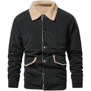 New 2025 outdoor Custom Embroidery Logo Heavyweight Cotton <b>vintage</b> <b>jacket</b> Winter 100% Cotton <b>jacket</b> - Product Image 1