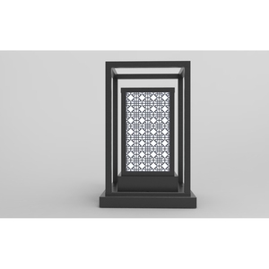 DNT.004.02 Lampe Solaire de Jardin Premium LED Blanc Chaud 30W Alimentation CA Corps en Fer/Aluminium/Verre Étanchéité IP65 pour Hôtels et Aménagements Paysagers - Product Image 4