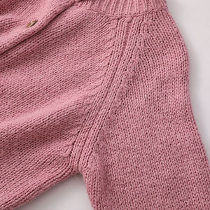 Veste pull décontractée en coton tricoté à manches longues boutonnée anti-plis élégante pour femme – Collection Automne 2026 - Product Image 3