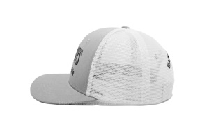 Logo brodé sur les chapeaux de camionneur avant et arrière Casquette de sport en tissu 100% coton de haute qualité - Product Image 3