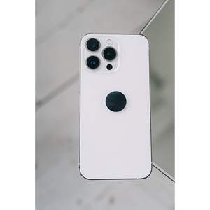 Pegatina redonda de shungita sin pulir para teléfono, 0.8 pulgadas (20 mm) - Product Image 3