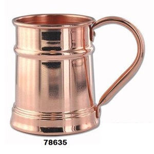 Antique Copper Solid Copper Beer <b>Mug</b> <b>With</b> Copper Handle Perfect Gift Set - Product Image 1