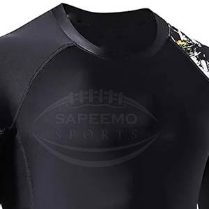 Men's Athletic <b>Compression</b> <b>Shirt</b> 100% Cotton Soft Stretchy Breathable Eco-Friendly Quick Dry High Performance <b>Long</b> <b>Sleeve</b> - Product Image 4