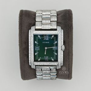 นาฬิกาเพชรทรงกลมตัดเพชรที่ได้รับการรับรองจาก DEF-VVS ถูกสร้างขึ้นโดย epitomizing แถวหน้าของแฟชั่นฮิปฮอป - Product Image 1