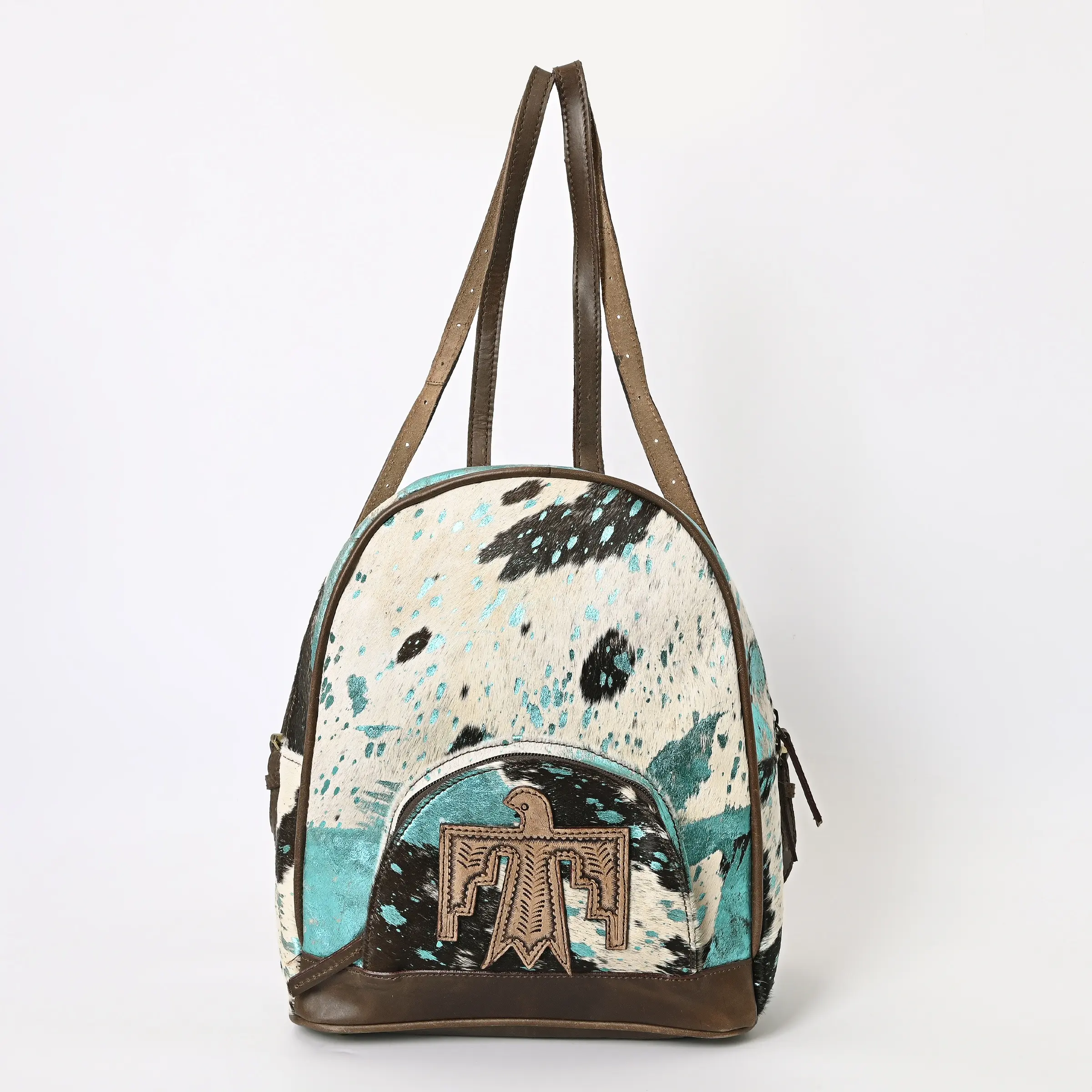 कस्टम महिलाओं के चमड़े के बैग बैग विंटेज लक्जरी cowhide के बैग बड़ी क्षमता हल्के वजन आउटडोर यात्रा स्कूल बच्चे बैग