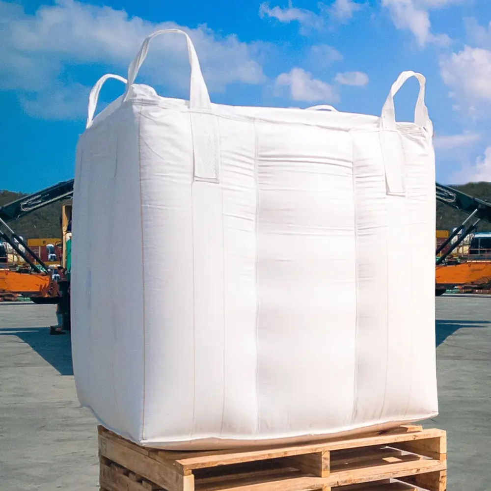 베트남 제조 업체 포장을위한 다기능 큰 가방 높은 안전 계수 섬유 큰 가방 내구성 점보 가방 1000kg