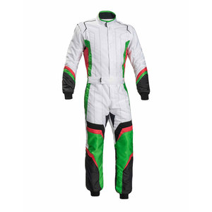 Traje de Karting de carreras Diseño personalizado Transpirable Ligero % Tela de poliéster Servicio OEM para conductores de Kart y deportes de motor - Product Image 1