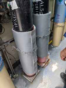 Personnalisable Silicone Isolation Tuyau Manchon Vestes Puissance Couleur Étanche Amovible Utilisé État avec Chauffage Core Composant - Product Image 3