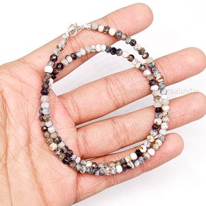 Vente en gros de bijoux pour femmes en perles de Dendrite naturelle opale à facettes - Product Image 1
