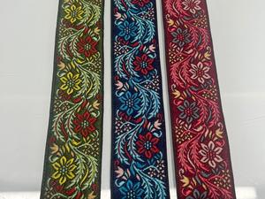 Tela de encaje de cinta de rayas doradas hecha a medida para fiesta de boda y trajes de novia uso del borde del zapato para clientes de boutique revendedores - Product Image 3