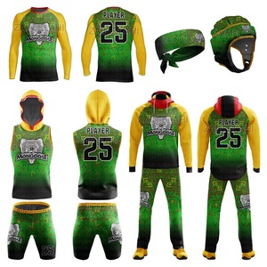 Uniforme de Flag Football de Alta Calidad a Bajo Precio, Nombre y Números del Equipo Personalizados, Ropa de Equipo, Uniformes de Fútbol 7V7 - Product Image 3