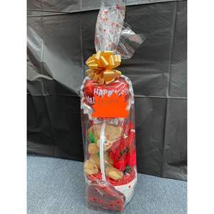 Panier ovale pour la Saint-Valentin avec ours et chocolat, 12 pièces, style classique, coffret cadeau - Product Image 3