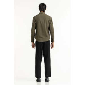 Camisas Casuales para Hombre, 100% Algodón, Cierre Cruzado, Diseño a Rayas, Antiarrugas, Corte Regular para el Trabajo - Product Image 6