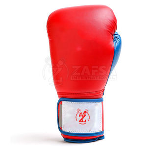 Gants de boxe en cuir pour hommes sur mesure avec poignet lacé pour l'entraînement avec logo personnalisé - Product Image 2