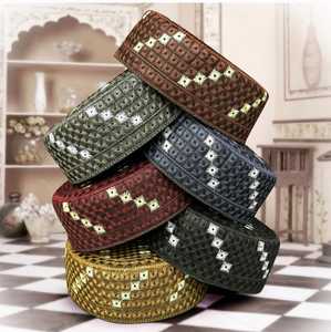 Vente en gros Chapeau Kufi de style afghan de qualité supérieure Casquette musulmane traditionnelle en polyester brodé avec étiquettes et étiquettes personnalisées - Product Image 4