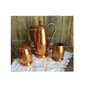 Trending Design Copper Kettle <b>Set</b> Exclusive Quality Customized Shape And Size <b>Tea</b> Kettle <b>Set</b> For Home Hotel Use - Product Image 2