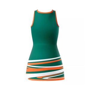 Venta al por mayor personalizados mujeres Netball uniformes elegantes Netball vestidos con Baberos transpirable ropa deportiva cómoda para equipos - Product Image 3