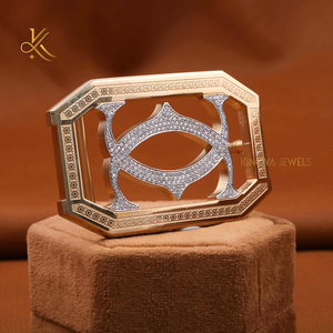 Hebilla de Cinturón Artesanal de Plata de Ley 925, Accesorio de Moda de Lujo, Estilo Occidental Atemporal - Product Image 4