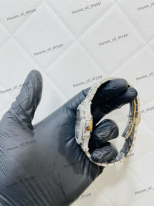 Reloj de acero inoxidable con diamantes de moissanita, esfera romana, estilo hip hop, joyería llamativa para hombres y mujeres. - Product Image 2