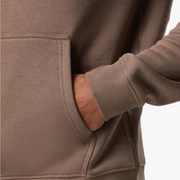 Ensemble de survêtements pour hommes en coton 100% de haute qualité, personnalisé avec logo, à capuche, épais, pour l'entraînement en salle de sport, 2 pièces