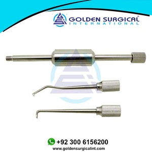 Herramienta para Remover Coronas Dentales de Bajo Precio, Herramienta Manual para Extraer Coronas con 2 Puntas, Botón de Presión - Product Image 4