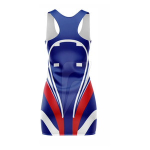 Maillot de netball pour femmes fabriqué en usine, meilleur prix, vêtements d'équipe personnalisés, léger, 100% polyester, séchage rapide, respirant, haute qualité - Product Image 3
