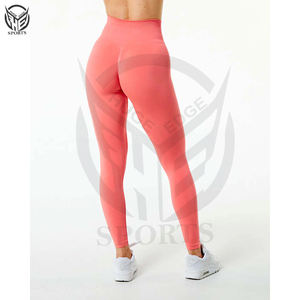 Pantalones Deportivos al Por Mayor a Precio de Fábrica, Leggings Acanalados de Cintura Alta, Leggings de Gimnasio, Pantalones de Compresión, Leggings para Mujer - Product Image 4