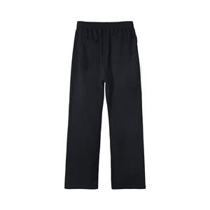 Pantalones de chándal de lana de algodón de alta calidad unisex, personalizados, de talla grande, estilo informal de invierno, transpirables, con parte delantera plana para hombres y mujeres - Product Image 3