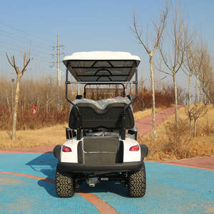 Carrito de golf eléctrico de 4 plazas, nuevo modelo 2026, color personalizado, batería de 48V 150AH, motor de 4KW, de fábrica para uso en comunidades y campus. - Product Image 5