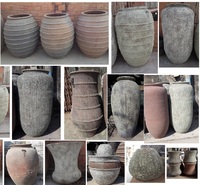 [Leo Nguyen Le] -Jardinières d'extérieur en gros-Jardinière antique-Vase rustique-Pots Atlantis-Grand pot-Poterie d'argile