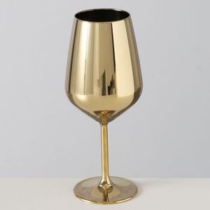 Luxury 500ml Tall Red <b>Wine</b> Glass Crafted From 304 Stainless Steel Features a Secure Grip Design for Wedding Parties and Events - Product Image 3