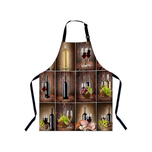 Bulk Supply 100% Cotton <b>Kitchen</b> <b>Aprons</b> Sleeveless Bib Style with Personalized Printing or Logo - Product Image 1