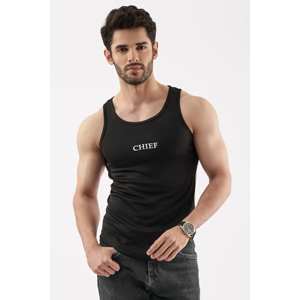 เสื้อกล้ามผู้ชายที่ใช้งานอยู่สีดำ - Product Image 1