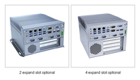 Mini PC Industrial Barebone 708C, DDR4, Doble Núcleo, Portátil, Compacto, de Escritorio, Aleación de Aluminio, Sin Ventilador