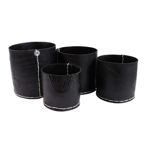 Best Selling Durable Eco-Friendly Recycle Rubber Flower Planter Pot for Indoor and Outdoor <b>Garden</b> Plant Pots Made in Vietnam - Product Image 4