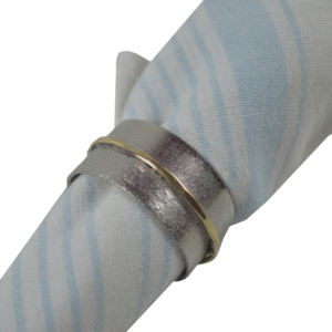 Anneaux de serviette en métal plaqué argent nouveau Design porte-serviettes pour Noël mariage Table à manger décor de haute qualité - Product Image 5