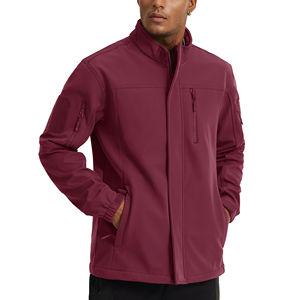 Chaqueta Cortavientos Softshell de Alta Calidad para Hombre, Impermeable, Cálida para Invierno, Informal, para Lluvia, con Logotipo Personalizado, Chaquetas de Lona para Hombre - Product Image 5